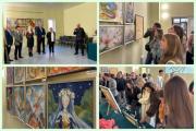 До Дня художника кафедра графічного дизайну, моди та стилю ЧДТУ представила виставку творчих робіт викладачів і студентів